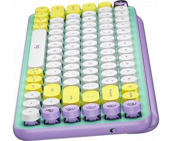 LOGITECH POP Keys Bluetooth Mechanical Keyboard - DAYDREAM MINT - US INT'L