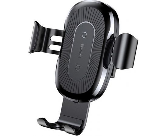 Baseus WXYL-01 Gravity Авто держатель с креплением на приборную панель + 10W Qi Беспроводная зарядка Черный