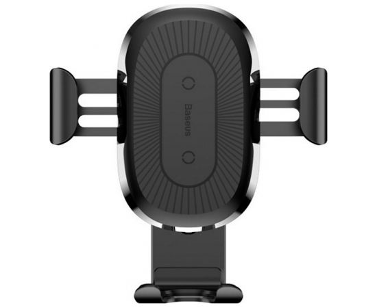 Baseus WXYL-01 Gravity Авто держатель с креплением на приборную панель + 10W Qi Беспроводная зарядка Черный