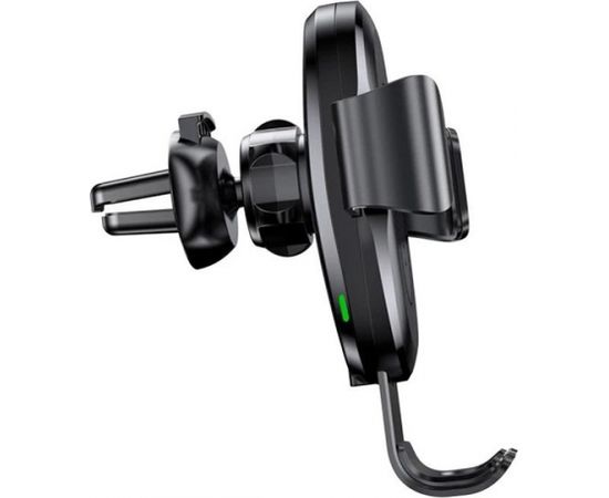 Baseus WXYL-01 Gravity Авто держатель с креплением на приборную панель + 10W Qi Беспроводная зарядка Черный