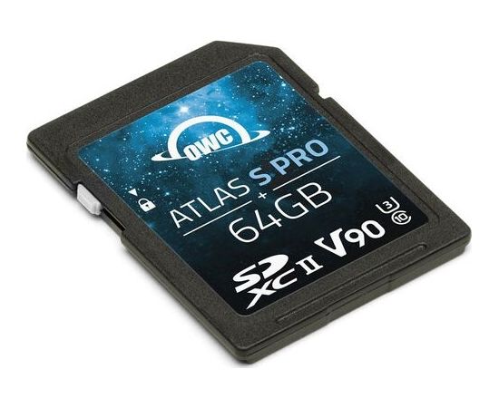 OWC Atlas S Pro SDXC 64GB 290/276MB/s UHS-II V90 1830TBW