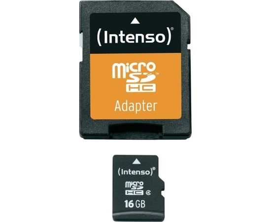 Intenso MicroSDHC 16 GB Class 4  (3403470)