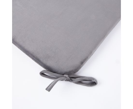 Подушка на стул VELVET 39x39см, серый