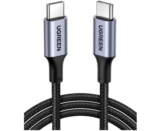 UGREEN US316 Type C to Type C Cable, 100W, 1.5m (black)
