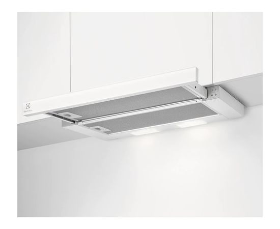 Electrolux LFP326FW tvaika nosūcējs 60cm iebūvējams, izvelkams balts