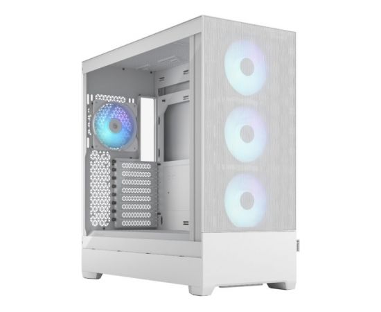 Fractal Design Pop XL Air RGB White TG Clear Tint, E-ATX up to 280 mm, ATX , mATX, Mini ITX, Power supply included No