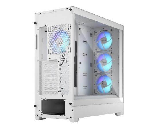 Fractal Design Pop XL Air RGB White TG Clear Tint, E-ATX up to 280 mm, ATX , mATX, Mini ITX, Power supply included No