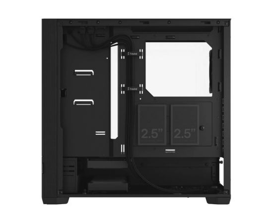 Fractal Design Pop Silent Black TG Clear Tint, ATX, mATX, Mini ITX, Power supply included No