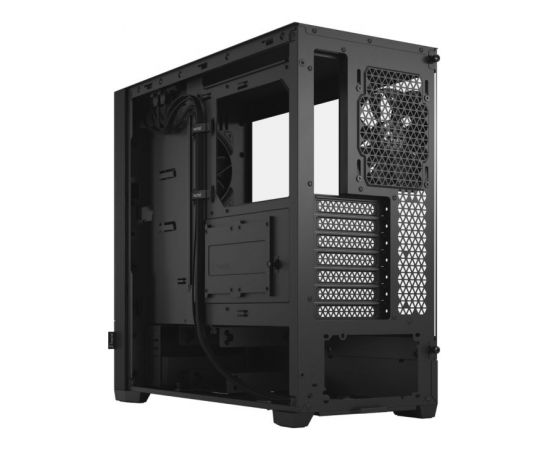 Fractal Design Pop Silent Black TG Clear Tint, ATX, mATX, Mini ITX, Power supply included No