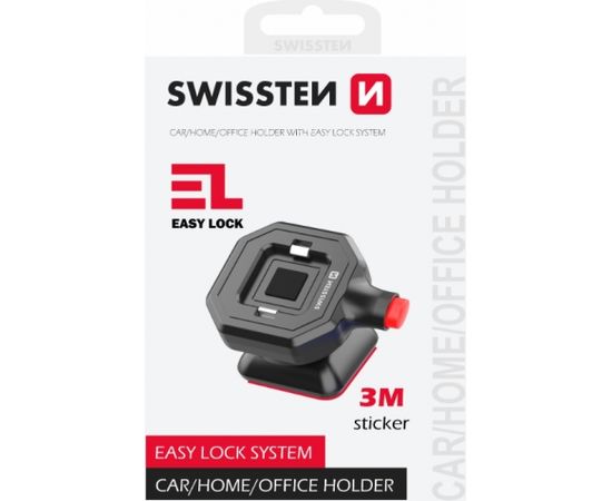 Swissten Quick Connect Telefona Turētājs Mašīnai / Mājai / Ofisam / 4 - 6.8 collas
