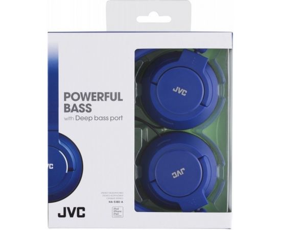 Słuchawki JVC HA-S180 blue