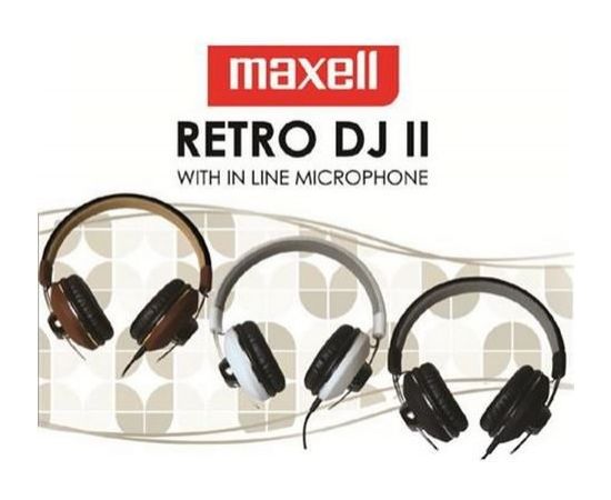 Słuchawki Maxell RETRO DJ2 HP-600 (303631.00.CN)