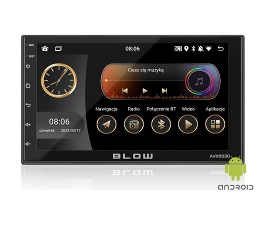 Radio BLOW AVH-9930 2DIN 7" GPS Android 11