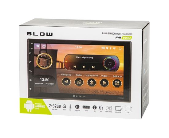 Radio BLOW AVH-9930 2DIN 7" GPS Android 11