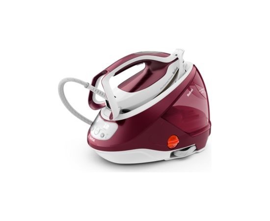 Tefal GV9220 steam ironing station 2600 W Durilium AirGlide Autoclean soleplate Burgundy, White