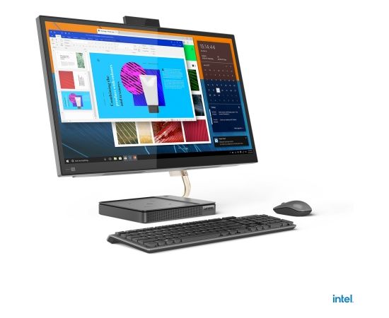 Lenovo IdeaCentre AIO 5 27IOB6 i5-11400T 27" QHD IPS 350nits 16GB DDR4 3200 SSD512 Intel UHD Graphics 730 LAN Win11 Stormy Grey
