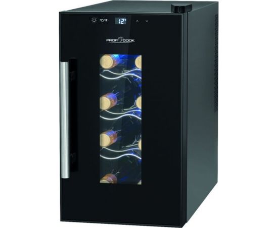 Glass door refrigerator ProfiCook PCWK1232