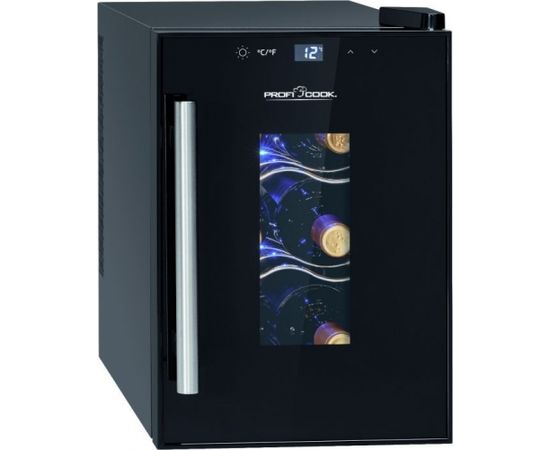 Glass door refrigerator ProfiCook  PCWK1230