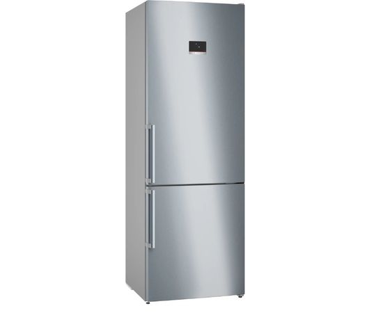 BOSCH KGN497ICT Serie 4 ledusskapis 203cm Nerūsējošais tērauds (ar anti-pirkstu nospiedumu)