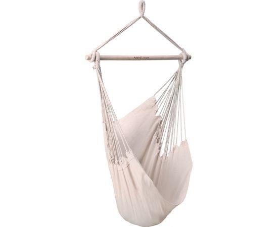 Krzesło brazylijskie NILS CAMP NC0033 beżowe Dārza šūpuļkrēsli