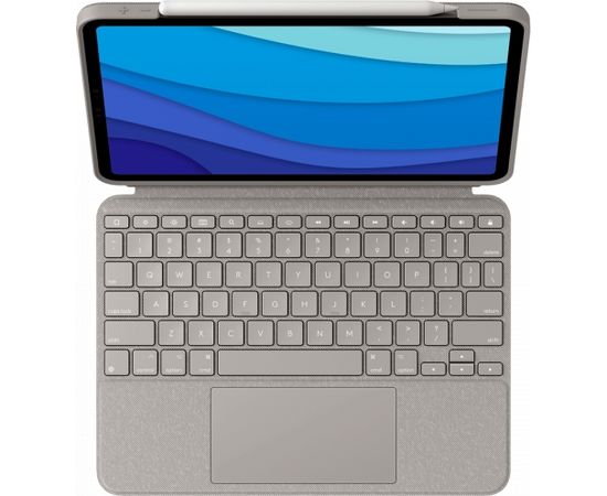 LOGITECH Combo Touch for iPad Pro 11-inch (1st, 2nd, and 3rd gen) - SAND - US INT'L