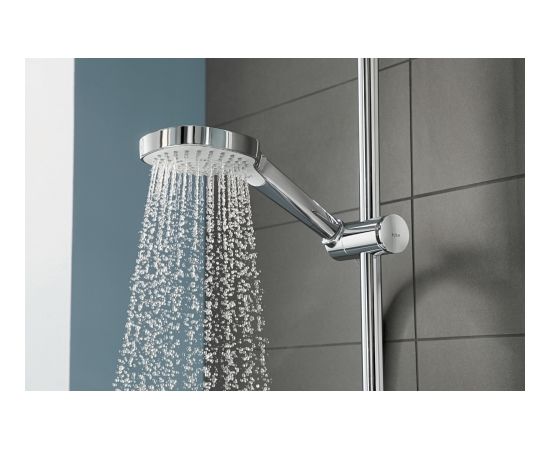 Hansgrohe rokas dušas komplekts Croma Select E Multi, 900 mm, EcoSmart 9 l/min, balta/hroms