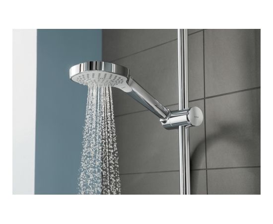 Hansgrohe rokas dušas komplekts Croma Select E Multi, 900 mm, EcoSmart 9 l/min, balta/hroms