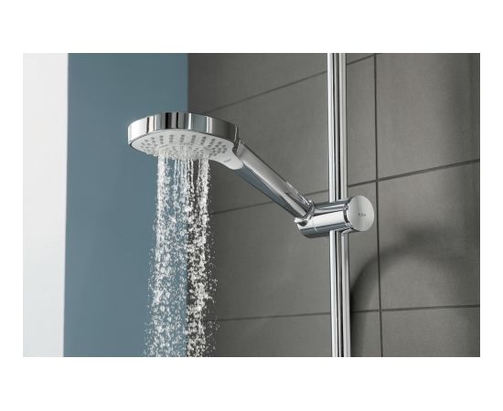 Hansgrohe rokas dušas komplekts Croma Select E Multi, 900 mm, EcoSmart 9 l/min, balta/hroms