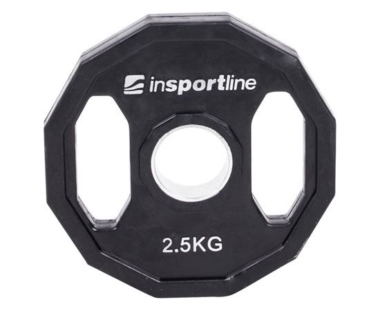 Gumijas pārklājums Olimpiskais svars 50mm inSPORTline Ruberton 2,5kg
