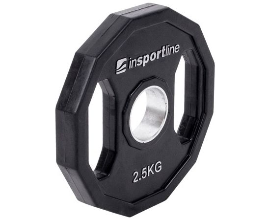 Gumijas pārklājums Olimpiskais svars 50mm inSPORTline Ruberton 2,5kg