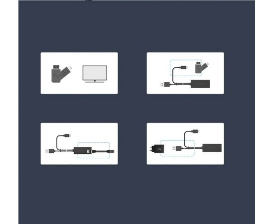 Ugreen external network adapter USB 100Mbps for Chromecast with 1m cable black (30985)