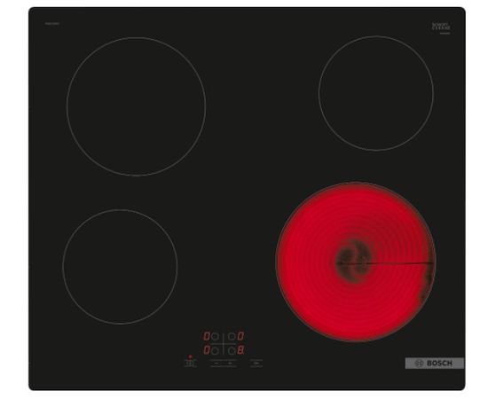 Bosch PKE611BA2E s4, keramiskā plīts virsma, TouchSelect 60cm