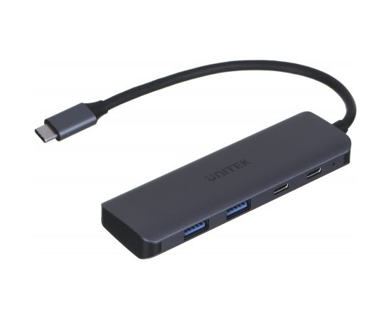 UNITEK HUB USB-C 3.1, 2X USB-A, 2X USB-C, 5 GBPS