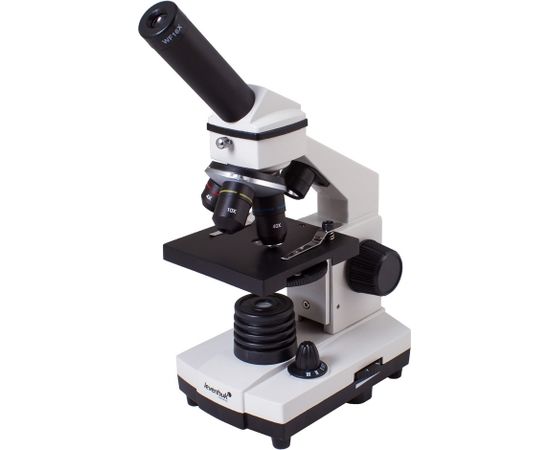 Mikroskops ar Eksperimentālo Komplektu K50 Levenhuk Rainbow 2L PLUS 64x - 640x Bēša Krāsā
