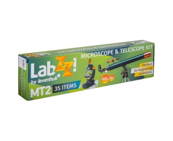 Набор Levenhuk LabZZ MT2 для детей: микроскоп и телескоп с экспериментальным комплектом Подзорные трубы , Телескопы