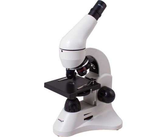Mikroskops ar Eksperimentālo Komplektu K50 Levenhuk Rainbow 50L Baltā krāsā 40x - 800x