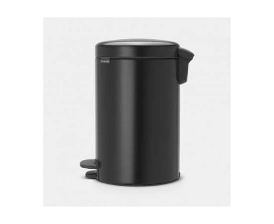 Brabantia atkritumu tvertne ar pedāli NewIcon, 12l, matt black