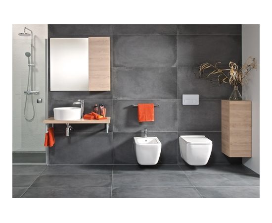 Jika pods Pure, stiprināms pie sienas, 355x540 mm, balts