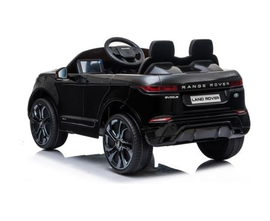 Bērnu elektromobilis Range Rover Evoque, melns