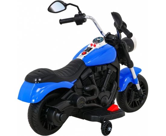 Elektriskais motocikls "V-Max", zils
