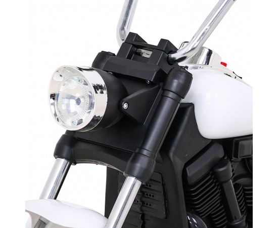 Elektriskais motocikls "V-Max", balts