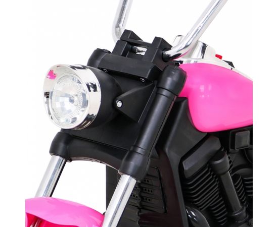 Elektriskais motocikls "V-Max", rozā