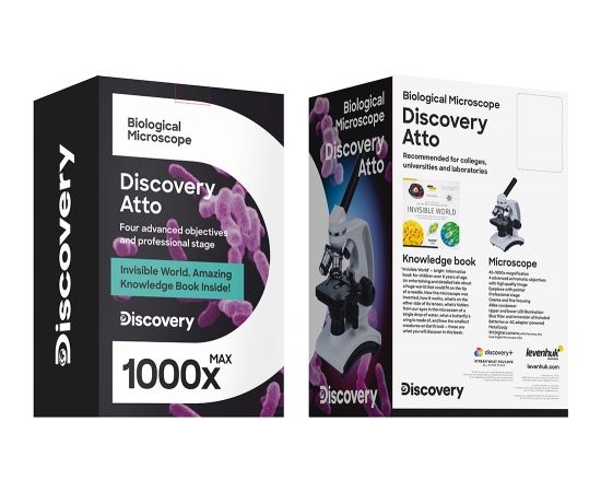 Discovery Atto Polar микроскоп с книгой