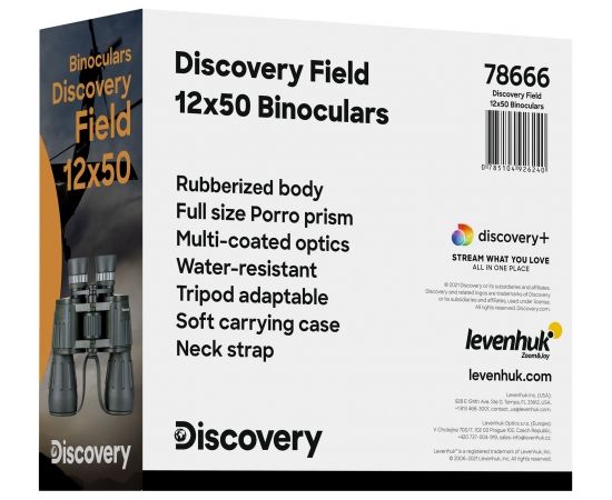 Discovery Field 12x50 Binoklis