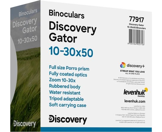 Discovery Gator 10-30x50 binoklis