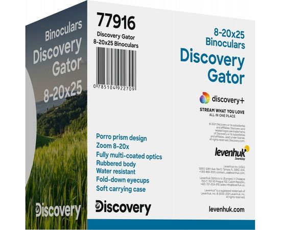 Discovery Gator 8-20x25 binoklis