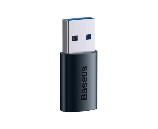 Baseus Ingenuity USB-A to USB-C adapter OTG (blue)