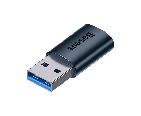 Baseus Ingenuity USB-A to USB-C adapter OTG (blue)