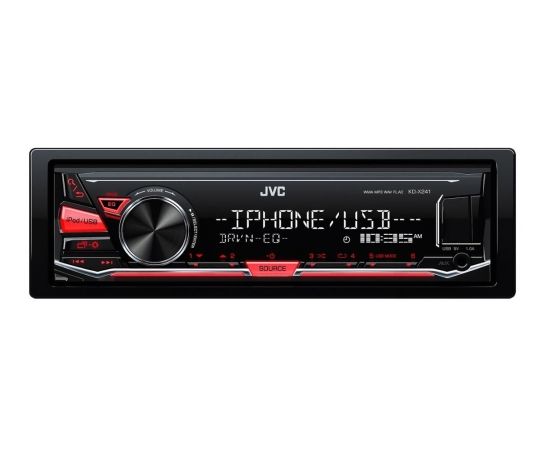 Radio samochodowe JVC KD-X241 USB, iPhone, MP3, FLAC