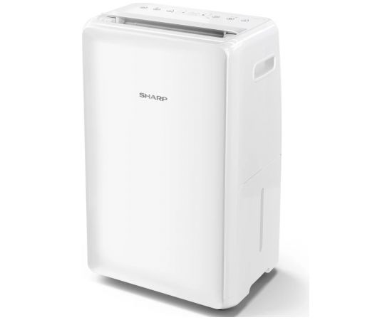 Sharp Dehumidifier UD-P20E-W Power 270 W, Suitable for rooms up to 48 m³, Water tank capacity 3.8 L, White